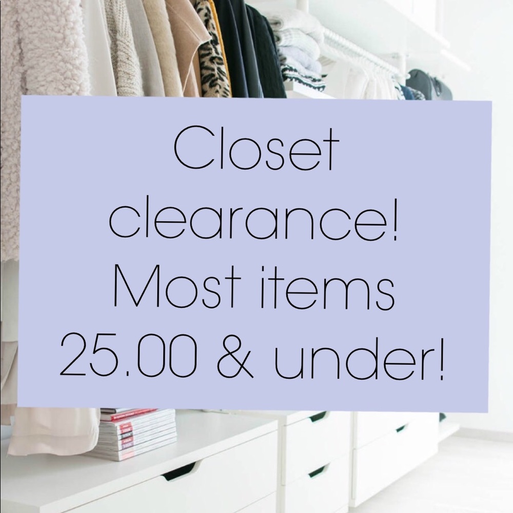 SALE ITEMS!!